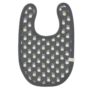 Bavețică din bumbac organic Fresk - Pineapple Anthracite