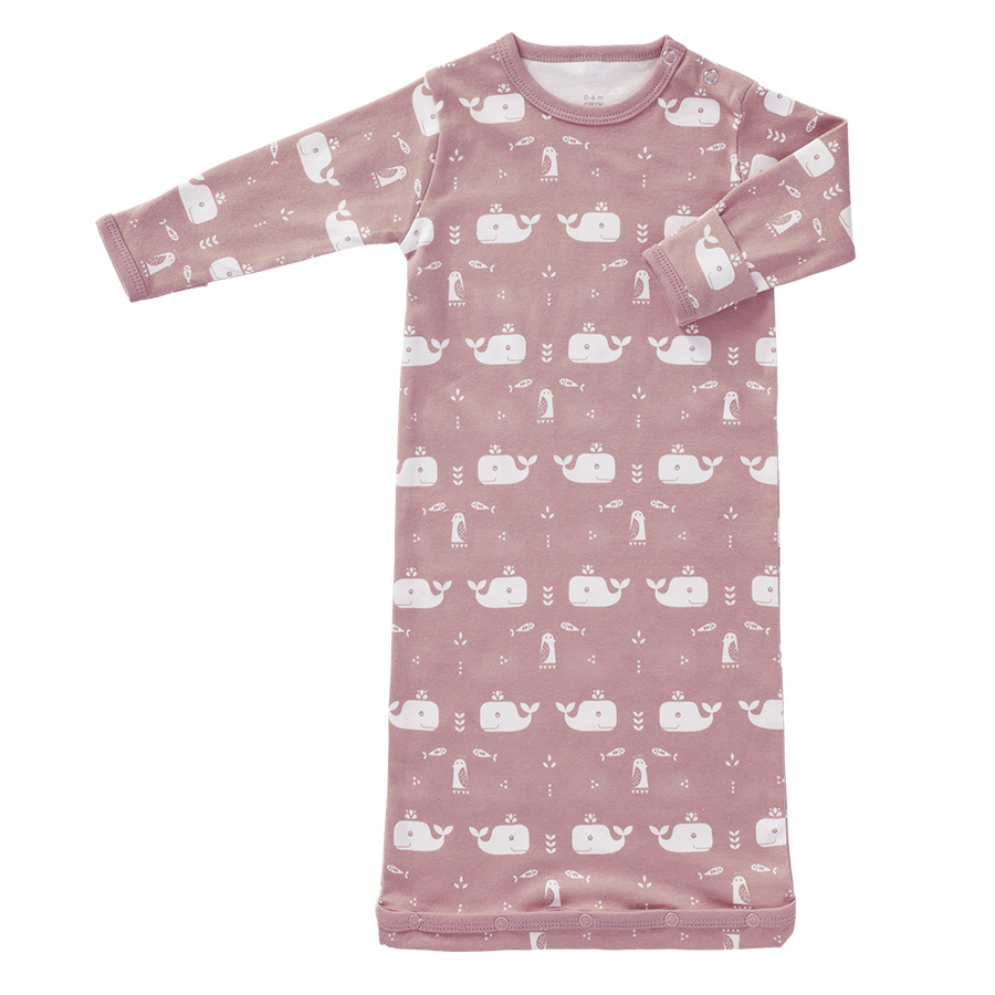 Sac de dormit din bumbac organic - Fresk Whale Mellow Rose Sac de dormit din bumbac organic - Fresk Whale Mellow Rose