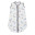 Sac de dormit din bumbac organic 100% cu exterior din muselină - Fresk Fox Blue