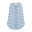 Sac de dormit din bumbac organic 100% cu exterior din muselină - Fresk Whale Blue