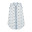 Sac de dormit din bumbac organic 100% cu exterior din muselină - Fresk Whale White