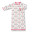 Sac de dormit din bumbac organic - Fresk Elefant Pink