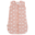 Sac de dormit din bumbac organic 100% cu exterior din muselină Fresk - Whale mellow rose