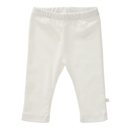 Pantaloni uni din bumbac organic Fresk - Offwhite