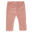 Pantaloni uni din bumbac organic Fresk - Mellow rose