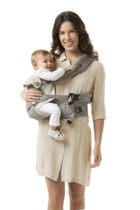 Marsupiu Ergobaby 4 poziții 360 - cu suport inclus Grey
