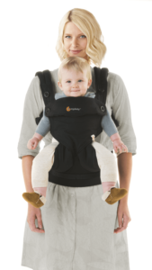 Marsupiu Ergobaby 4 poziții 360 - Pure Black