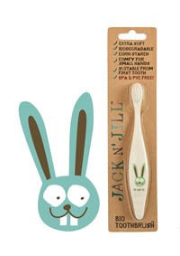 Periuță de dinți bio - Bunny - Jack N'Jill